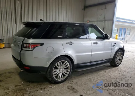 2016 Land Rover Range Rover Sport Hse из США, поврежденный, VIN SALWR2PF2GA107053